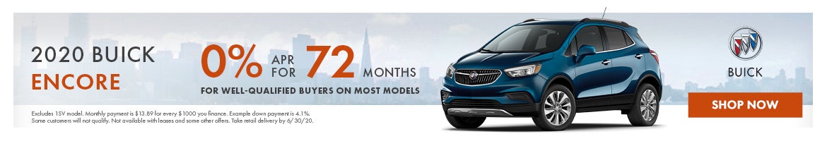 2020 Buick Encore - 0% APR for 72 Months